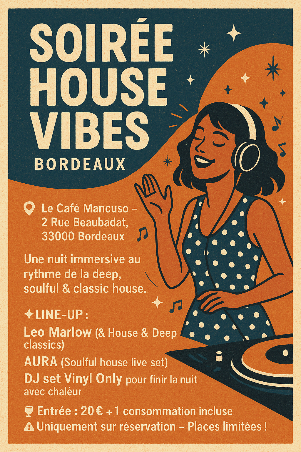 SOIRÉE HOUSE VIBES